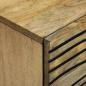 Preview: Sideboard 40x33.5x75 cm Massivholz Mango und Spanplatte