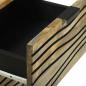Preview: Sideboard 40x33.5x75 cm Massivholz Mango und Spanplatte
