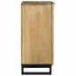 Preview: Sideboard 40x33.5x75 cm Massivholz Mango