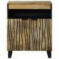 Preview: Sideboard 60x33.5x75 cm Massivholz Mango