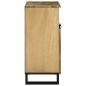 Preview: Sideboard 60x33.5x75 cm Massivholz Mango