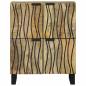 Preview: Sideboard 60x33.5x75 cm Massivholz Mango und Holzwerkstoff