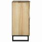 Preview: Sideboard 60x33.5x75 cm Massivholz Mango und Holzwerkstoff