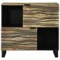 Preview: Sideboard 80x33.5x75 cm Massivholz Mango