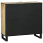 Preview: Sideboard 80x33.5x75 cm Massivholz Mango