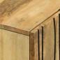Preview: Highboard 60x33.5x100 cm Massivholz Mango