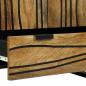 Preview: Highboard 60x33.5x100 cm Massivholz Mango