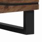 Preview: Nachttische 2 Stück 40x33,5x46 cm Massivholz Mango