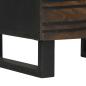 Preview: Nachttische 2 Stück 40x33.5x46 cm Massivholz Mango