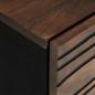 Preview: Nachttisch 50x33x60 cm aus massivem Mangoholz & engineered Wood