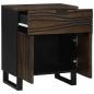 Preview: Nachttisch 50x33x60 cm Massivholz Mango
