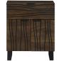 Preview: Nachttisch 50x33x60 cm Massivholz Mango