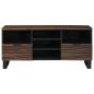 Preview: TV-Schrank 100x33,5x46 cm Aus Massivholz Mangou&Holzwerkstoff