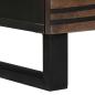Preview: TV-Schrank 100x33,5x46 cm Aus Massivholz Mangou&Holzwerkstoff
