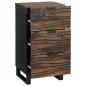Preview: Sideboard 40x33.5x75 cm aus massivem Mangoholz