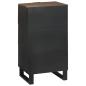 Preview: Sideboard 40x33.5x75 cm aus massivem Mangoholz