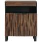 Preview: Sideboard 60x33.5x75 cm Massivholz und Furnierholz