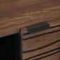Preview: Sideboard 80x33.5x75 cm aus Massivholz Mango