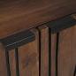 Preview: Highboard 60x33.5x100 cm Massivholz Mango