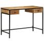 Preview: Schreibtisch 105x50x75 cm Massivholz Mango