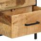 Preview: Nachtschrank 40x35x50 cm Massivholz Grobe Mango
