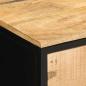 Preview: Nachttische 2 Stück 40x35x50 cm Massivholz Rohmango
