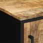 Preview: Nachttisch 30x30x40 cm Massivholz Rohes Mango