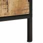 Preview: Nachttisch 30x30x40 cm Massivholz Rohes Mango