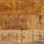 Preview: Nachttisch 50x30x45 cm Massivholz Grobes Mango