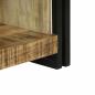 Preview: Couchtisch 90x50x38 cm aus massivem rauem Mango-Holz