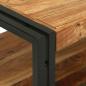 Preview: Couchtisch 120x50x38 cm Massivholz Akazie