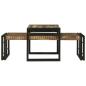 Preview: 2-teiliges Couchtisch-Set aus Massivholz Altholz