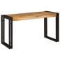 Preview: Nesting Tische 3 Teile Massiv Rauhes Holz Mango