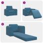 Preview: Boden Schlafsofa 2-in-1 Blau 98x71x83 cm