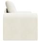 Preview: Boden Schlafsofa 2-in-1 Creme 98x71x83 cm Samt