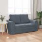 Preview: Sofabett 2-in-1 Dunkelgrau 148x71x83 cm Velvet