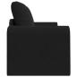 Preview: Boden Schlafsofa 2-in-1 Schwarz 148x71x83 cm Samt