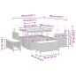 Preview: Gartensofa-set 8 pcs Schwarz Poly-Rattan