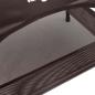 Preview: Erhöhtes Hundebett Braun Polyester, Metall Mittel