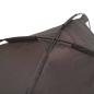Preview: Erhöhtes Hundebett Braun Polyester, Metall Mittel