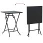 Preview: 3-teiliges faltbares Bistro-Set anthrazit Stahl