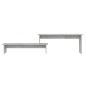 Preview: TV-Schrank Betongrau 180x30x43 cm Holzwerkstoff