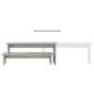 Preview: TV-Schrank Betongrau 180x30x43 cm Holzwerkstoff
