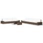 Preview: ARDEBO.de - 8-tlg. Garten-Lounge-Set Poly Rattan Braun