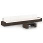Preview: ARDEBO.de - 6-tlg. Garten-Lounge-Set mit Kissen Braun Poly Rattan