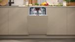 Preview: Neff S857YMX12E N70 Vollintegrierter Geschirrspüler, 45 cm breit, 10 Maßgedecke, AquaStop, Open Dry, Flex Besteckschublade, EmotionLight, HomeConnect