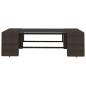 Preview: 10-tlg. Garten-Lounge-Set Poly Rattan Braun