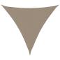Preview: Sonnensegel Taupe 2x2x2 m 100% Polyester Oxford