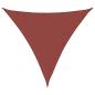 Preview: Sonnensegel Terrakotta 2x2x2 m 100% Polyester Oxford