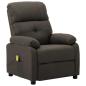 Preview: Massagesessel Taupe Stoff